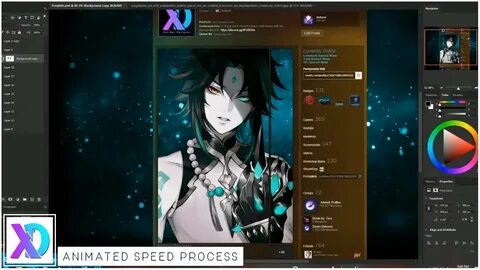 Animated steam profile