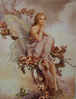 Репс 2,5 см, Феи, бело-лазурный со снежинками, рулон 23 м 