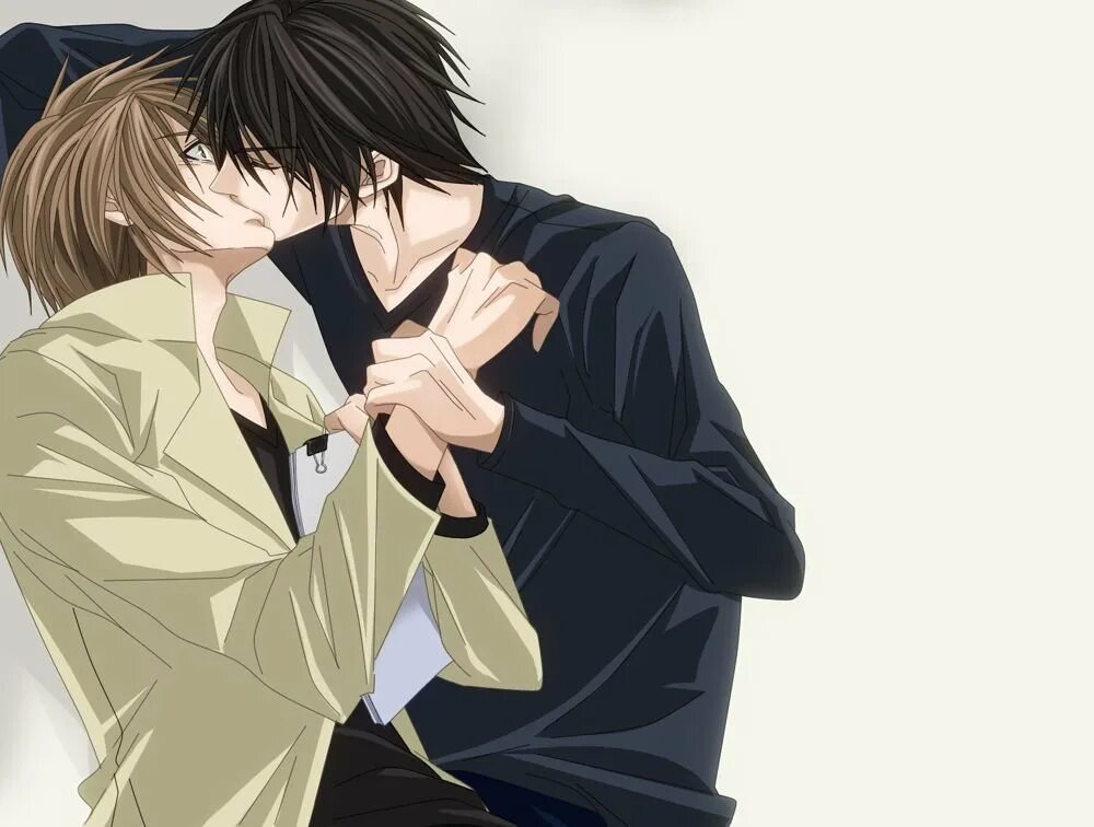 Первая любовь но фиговые. Такано Масамунэ/Онодера Ритсу. Sekaiichi Hatsukoi.