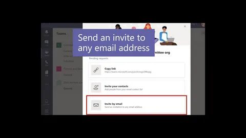 Invite your team