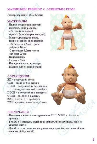 Пин на доске Crochet patterns (4 real!) Пупс, Связаные крючком куклы, Схемы вяза