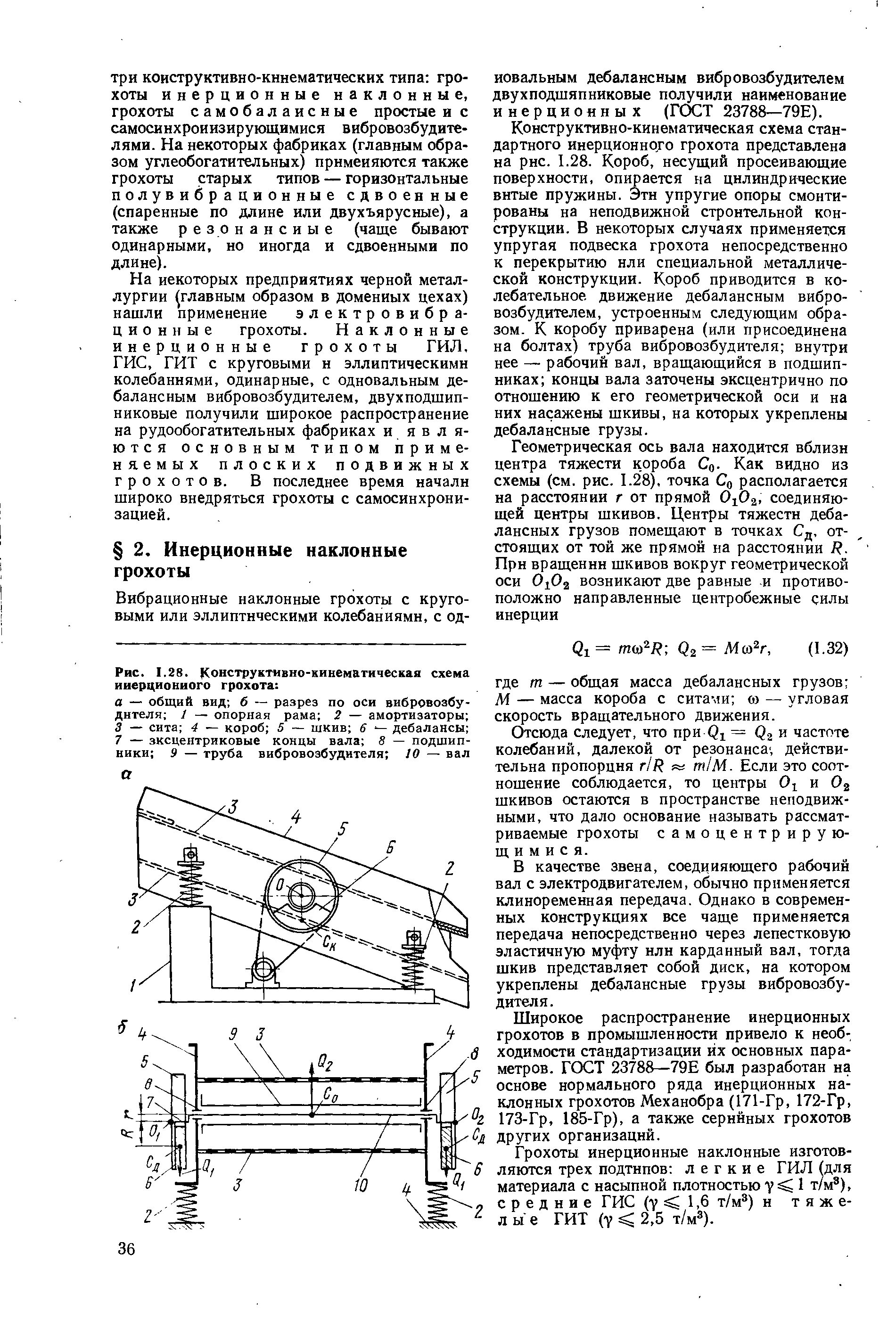 Конструкция грохота. Кинематическая схема инерционного грохота с простым дебалансом. инерционный грохот схема. грохота вибрационные инерционные старого типа. инерционный грохот принцип работы.