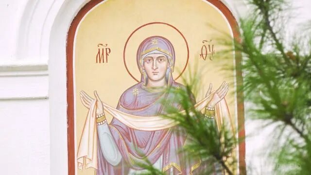 Покрой нас от всякого зла. Радуйся, радосте, наша, покрый нас твоим омофором. Икона "покров". Богородица покрывает омофором. Радуйся радосте наша.