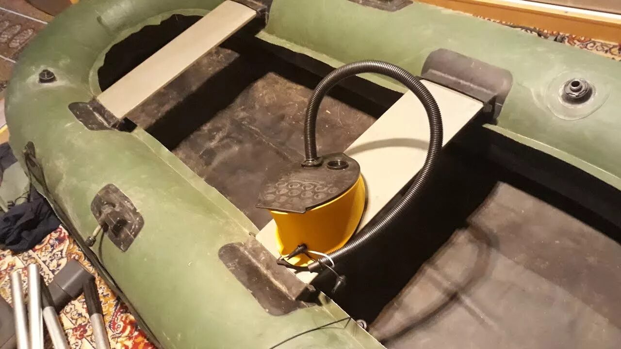Как накачать пвх