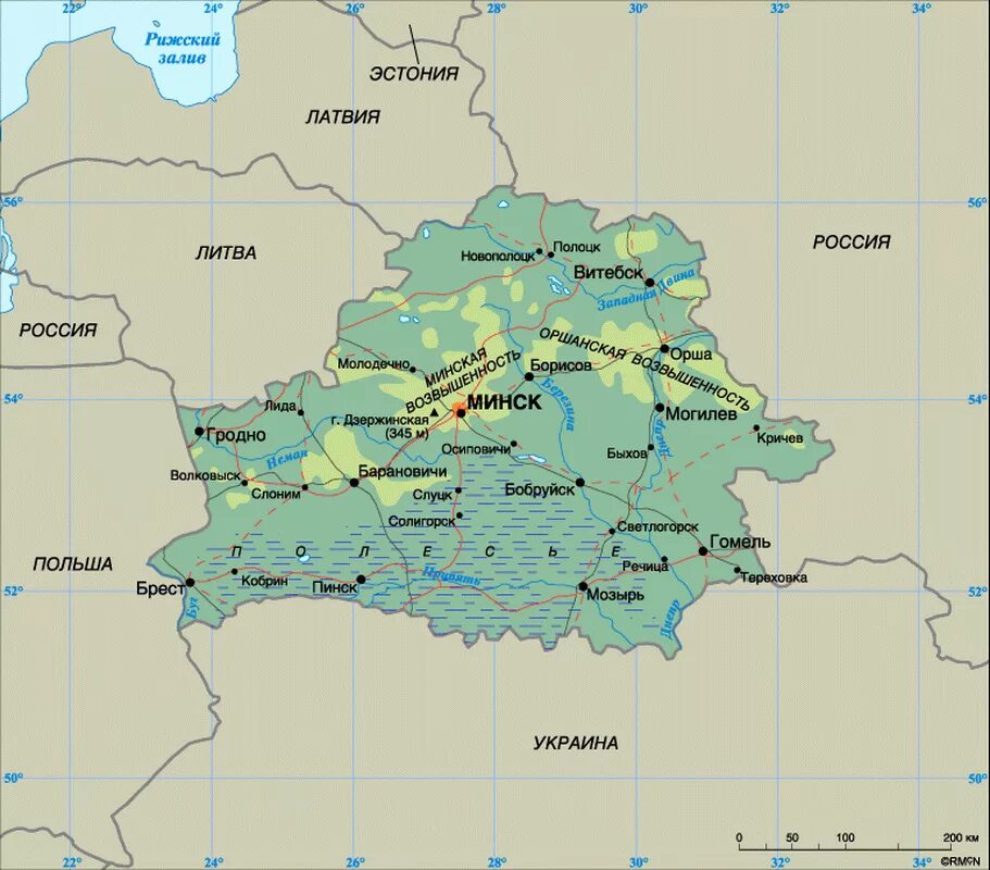 Беларусь карта с городами на русском областями. Географическая карта Белоруссии. Карта Белоруссии географическая крупная. Карта Белоруссии подробная географическая. Географическая карта белая.