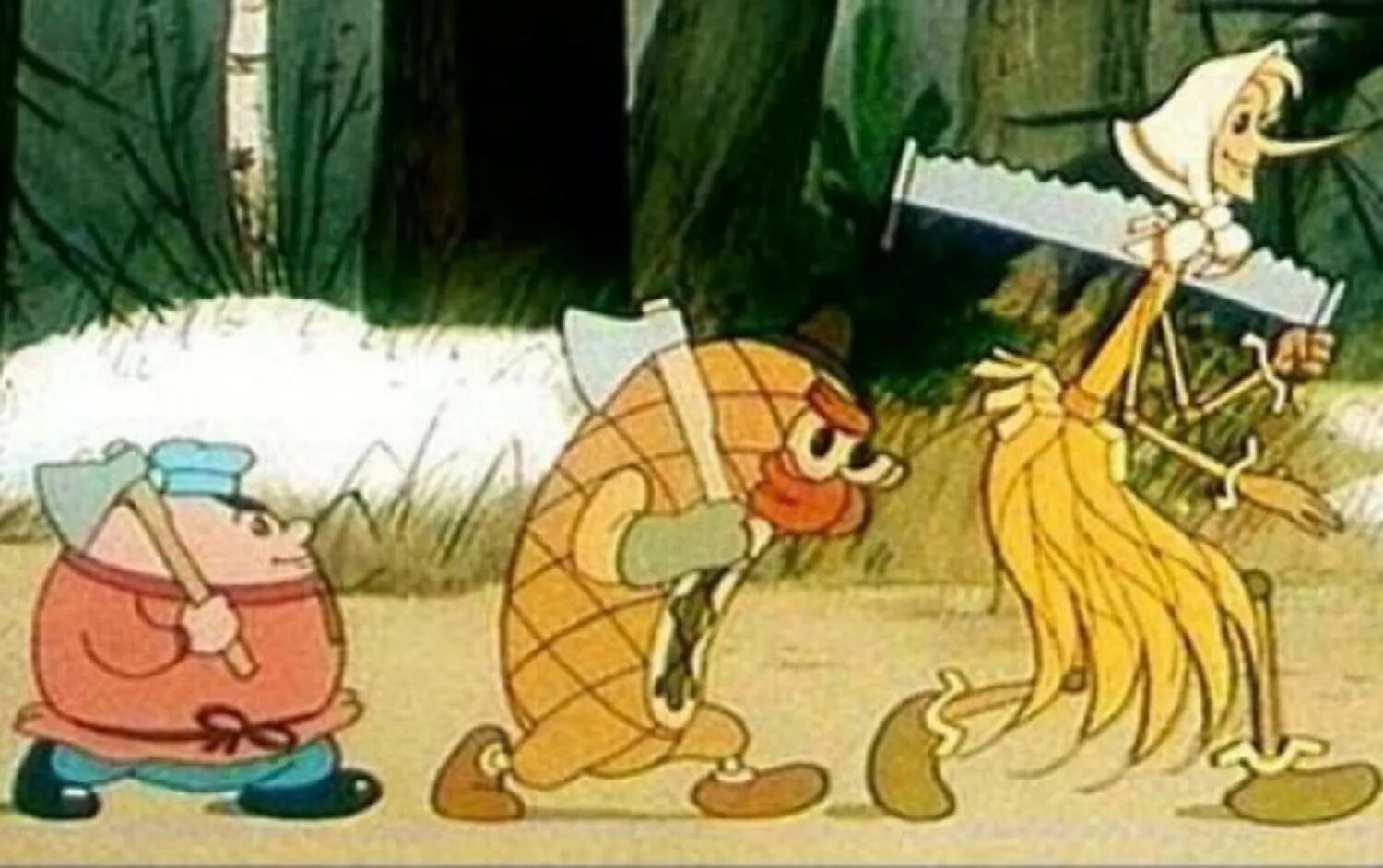 Пузырь, соломинка и лапоть. Три дровосека мультфильм. Русские народные сказки пузырь соломинка и лапоть. Мультик пузырь соломинка и лапоть. Пузырь соломинка и лапоть иллюстрации к мультфильму.