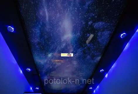 Космос на потолке балкон