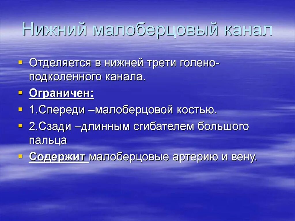 Груберов канал. Canalis cruropopliteus анатомия. Верхний мышечно малоберцовый канал. Нижний мышечно малоберцовый. Стенки Нижнего мышечно-малоберцового канала.