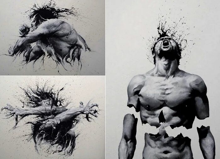 Гнев и разочарование. Эмоциональные картины художника Paolo Troilo. Паоло Троило художник-самоучка.