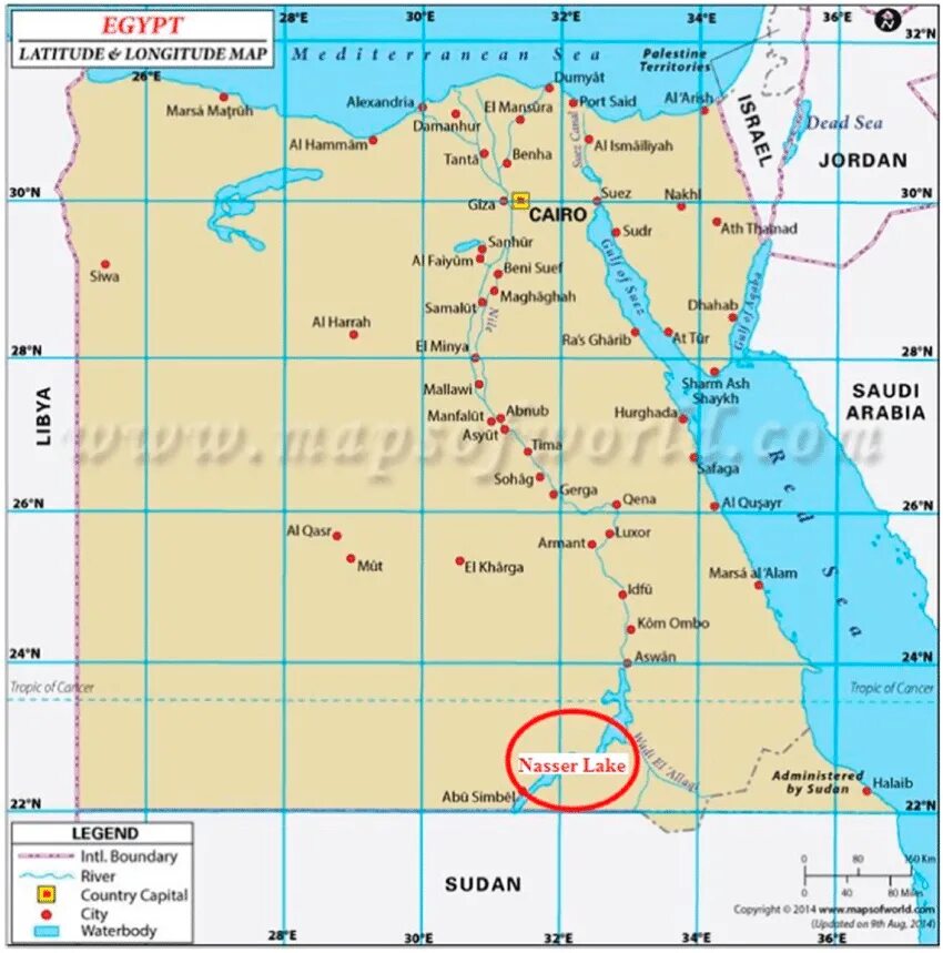 Долгота города каир. Египет широта и долгота. Египет на карте. Карта Египта широта и долгота. Координаты Египта.