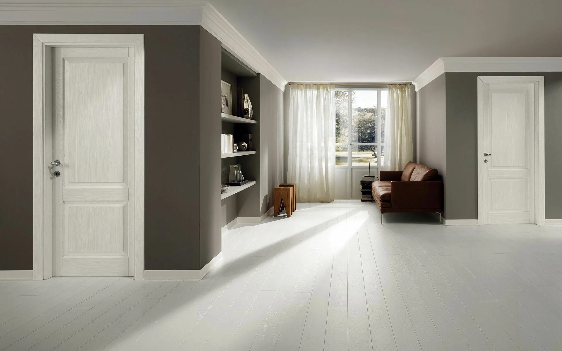 Двери волховец неоклассика белая. Двери альберо эмаль. Светлый ламинат в интерьере. Плинтус неоклассика волховец. Двери волховец неоклассика.
