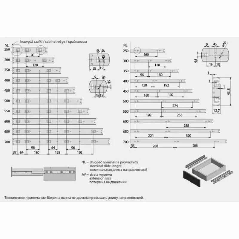 Выдвижения. Шариковые направляющие db4512. Направляющие для выдвижных ящиков метабокс глубина 500. Шариковые направляющие для кухни фурнитура боярд схема сборки. Направляющая полного выдвижения 550мм.