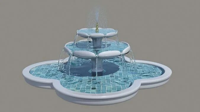 Как сделать макет фонтана. Фонтан 3d max. фонтан 3d модель. макет фонтана. зд модель фонтана.