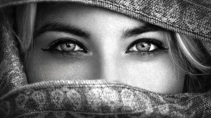 35 Fantastic Black and White Portraits on 500px Volto di donna, Occhi belli, Bia