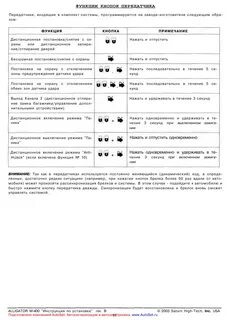 Как включить автозапуск на сигнализации аллигатор