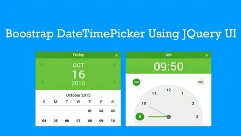 Input datepicker