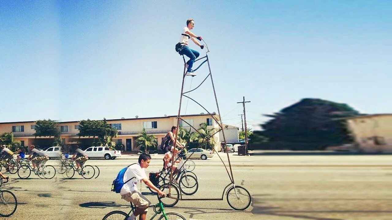 самый маленький велосипед в мире. самый маленький великой. самый маленький великой. самые необычные велосипеды. самый маленький великой.