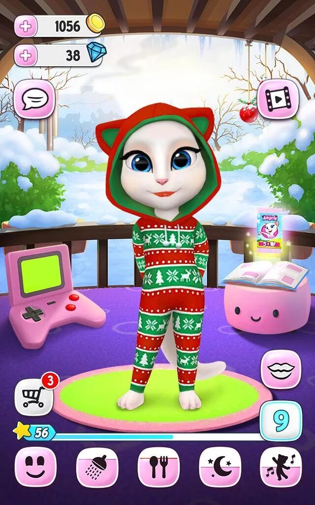 Анджела 1 игра в Анджела. My talking Angela 2 новая игра.