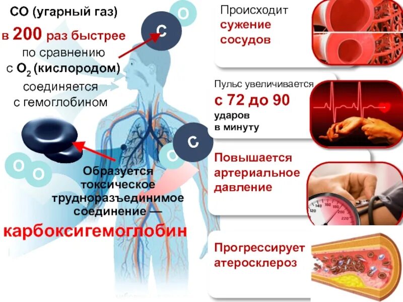 Действия газа на человека. УГАРНЫЙ ГАЗ. Взаимодействие угарного газа с гемоглобином. УГАРНЫЙ ГАЗ И гемоглобин. Соединение гемоглобина с угарным газом.