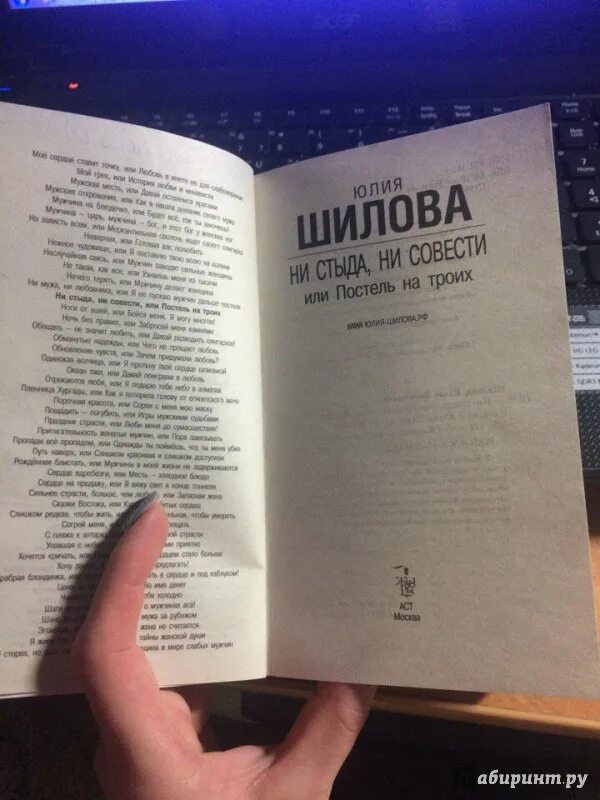 Юлю на троих. Ни стыда, ни совести книга. Не стыда не совести или постель на троих.