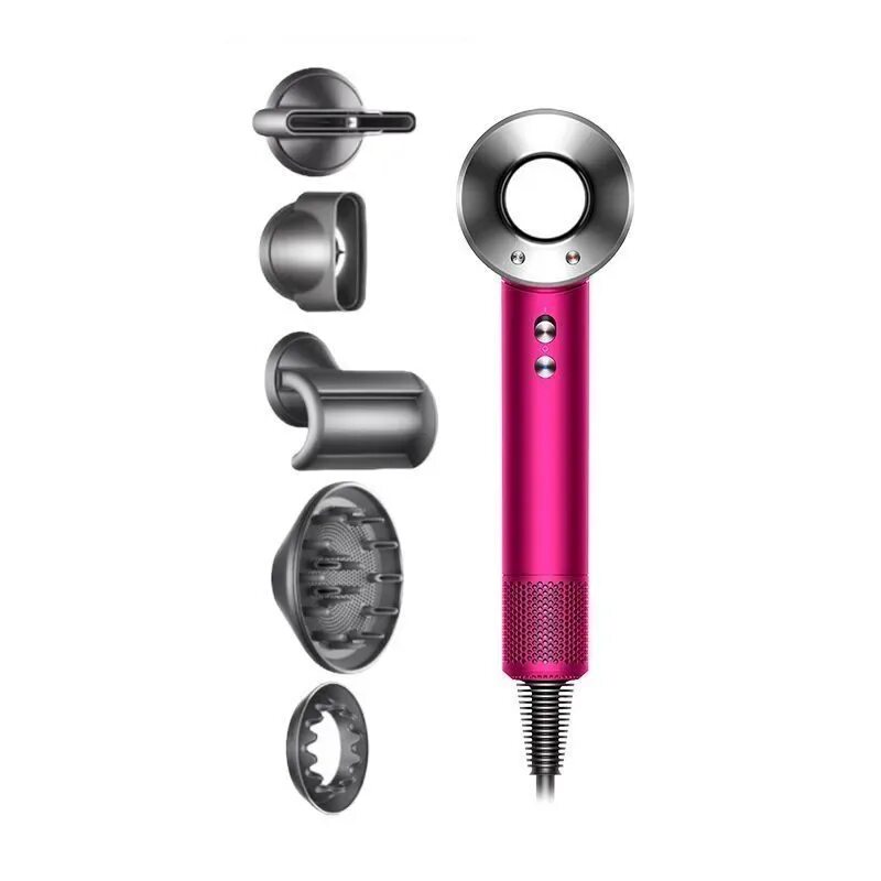 Дайсон фуксия. Фен Дайсон hd08. Фен Dyson hd08, Black/Nickel. Фен Dyson Supersonic hd08 Fuchsia/Nickel. Dyson hd08 Fuchsia/Nickel.