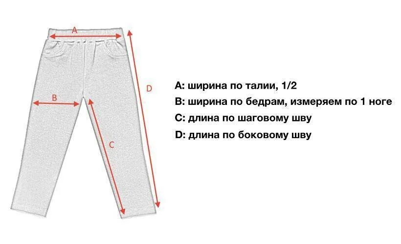 Строчка брюки