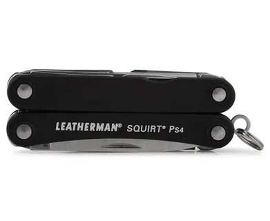 Leatherman Squirt PS4 9-In-1 Multi Tool - Silver/Black.