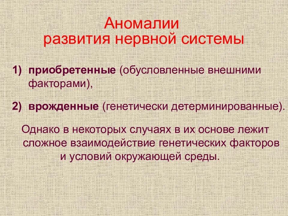 Аномалии развития нервной системы. Патологии в развитии нервной системы. Аномалии развития нервной системы человека..