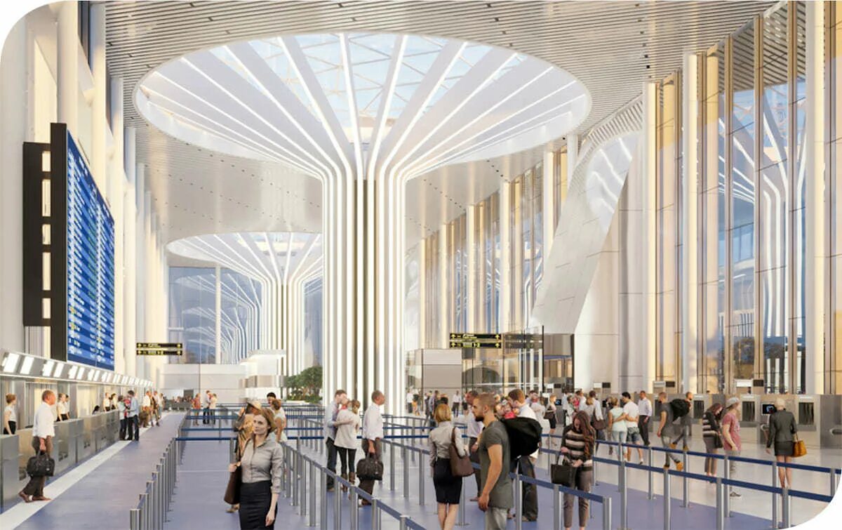 Будет выглядеть как новая. Аэропорт Новосибирск новый терминал. Аэропорт Толмачево 2022. Новый аэропорт в Новосибирске проект. Новый терминал Толмачево Новосибирск.