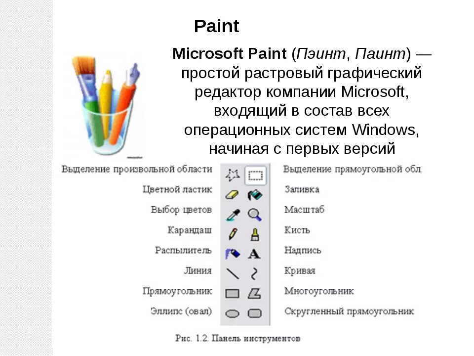 Инструменты графического редактора paint. Интерфейс графического редактора MS Paint. Основные возможности графического редактора Paint. Графический редактор Paint значок.