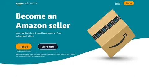 Amazon seller center