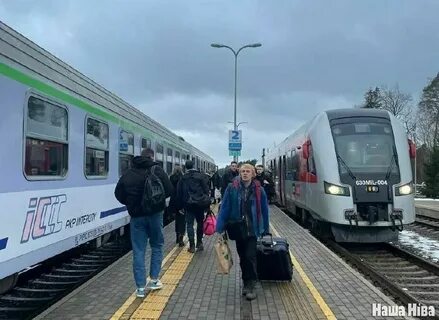 Поезда через литву