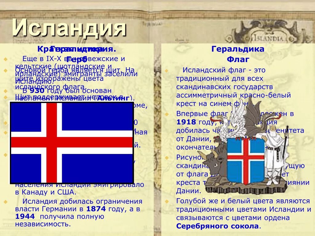 Исландия сообщение 7 класс. Исландия презентация. флаг исландии. исландия флаг и герб. исландия общие сведения.