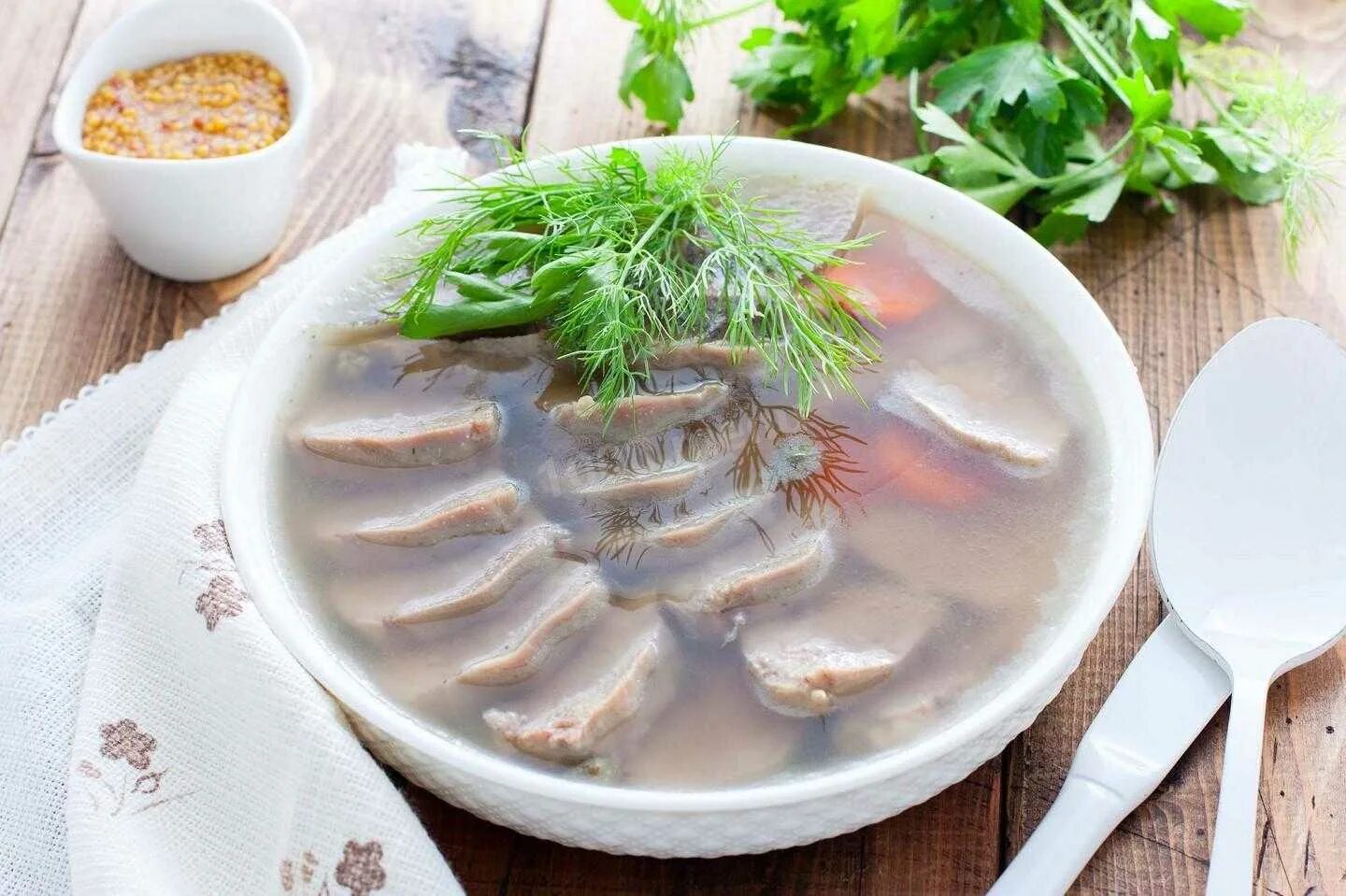 Свиной заливной язык фото