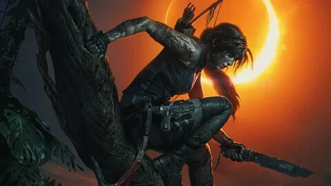 Shadow of the tomb raider черный экран