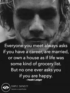 Losing and being happy