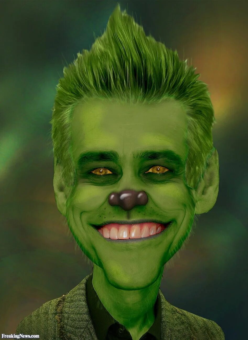 Зеленый человек это какой. Гринч Джим Керри. Гринч Джим Керри улыбка. Джим Керри зеленый. Зеленый Джим Керри Керри Гринч.