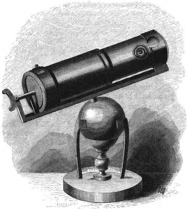 Приборы ньютона. Телескоп рефлектор Ньютона. Первый телескоп рефлектор Исаака Ньютона. Зеркальный телескоп Исаака Ньютона.