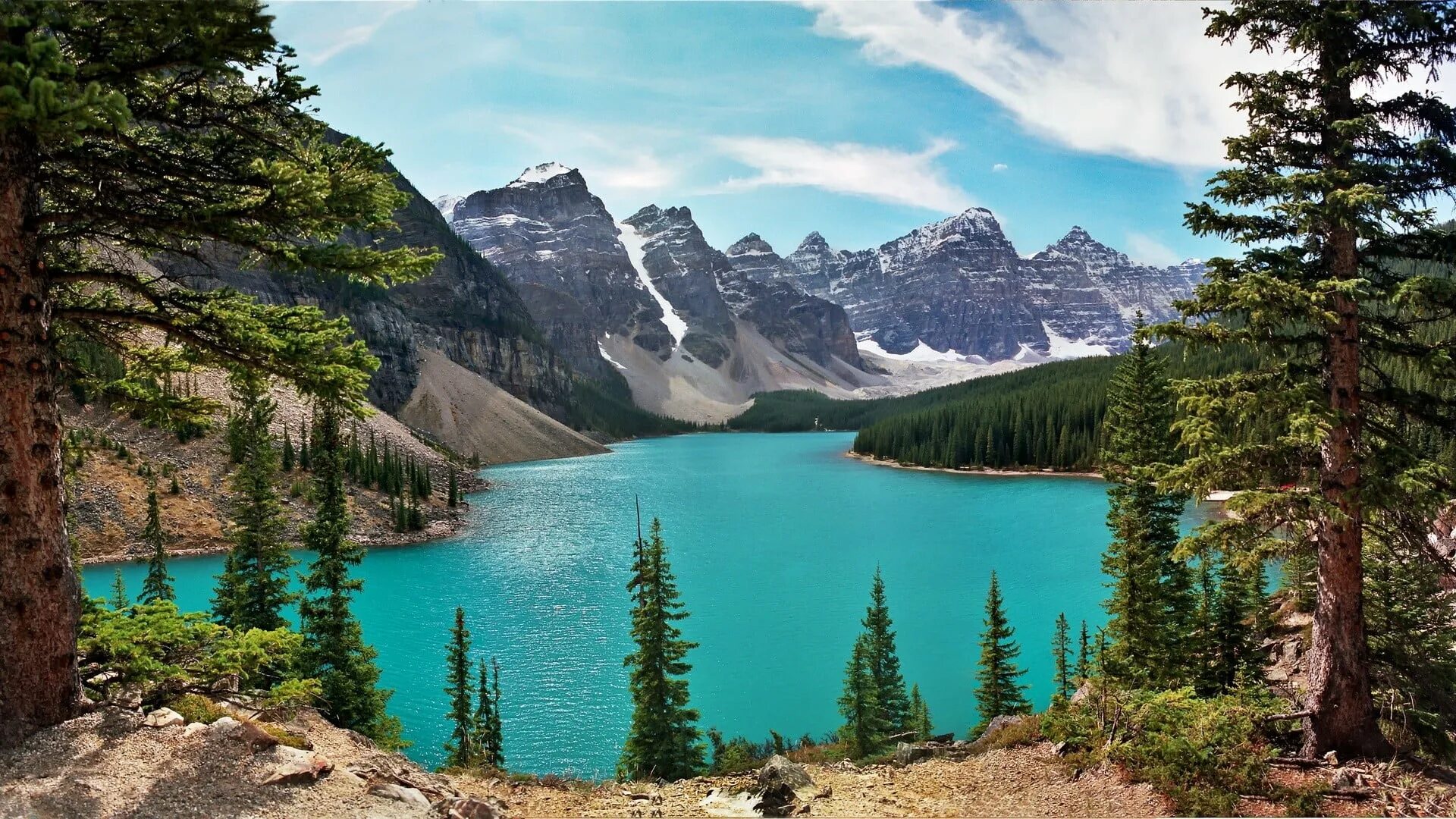 Canada lakes. Национальный парк Банф, Канада. Озеро Морейн в Канаде. Озеро Морейн. Национальный парк Банф. Национальный парк Банф Канада 1920 1080.