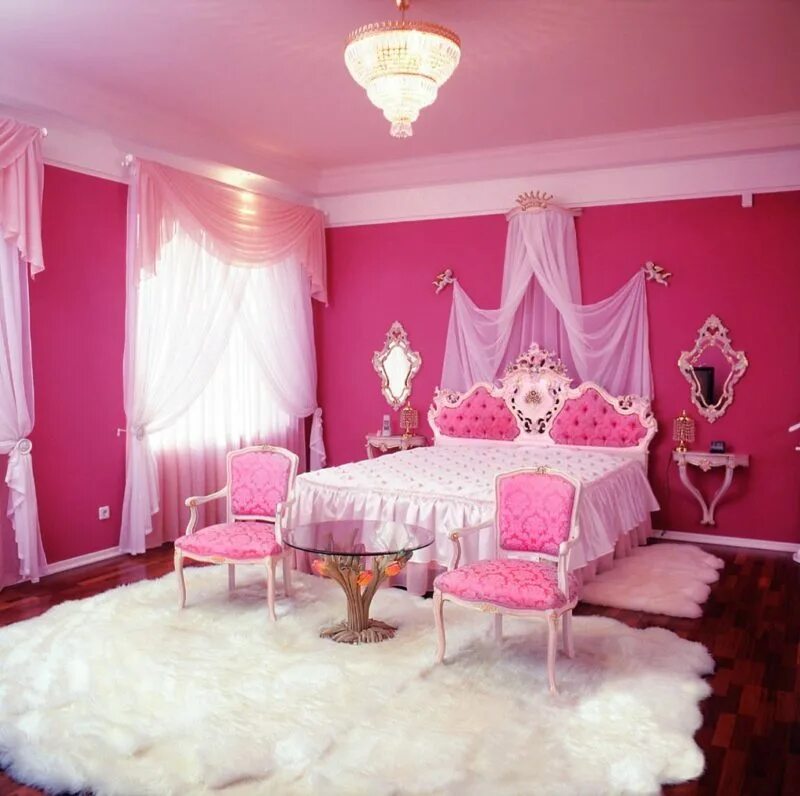 Красивая комната для девочки. Розовая комната. Самые красивые комнаты для девочек. Розовая спальня. Комната для девочки розового цвета.