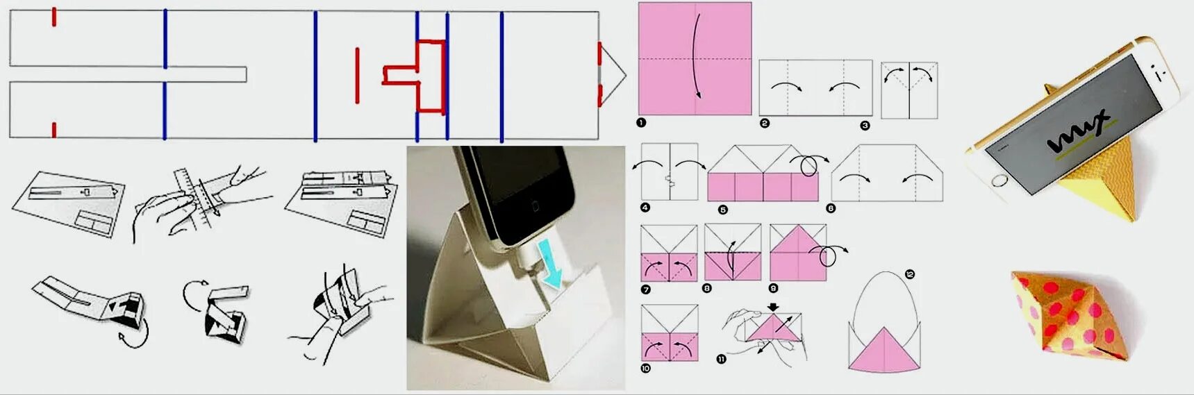Подставка для телефона из бумаги. Подставка для телефона из бу. Подставка для телефона из бумаги схемы. Развертка подставки для телефона. Как сделать из бумаги подставку для телефона