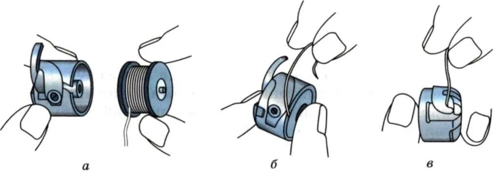 Как правильно вставить нитку. Швейная машинка FHSM-203 заправление шпульки. Заправка шпульки в челнок швейной машинки Чайка 142м. Механизм намотки нити на шпульку Подольск 2м. Механизм намотки шпульки в машине Чайка 132м.