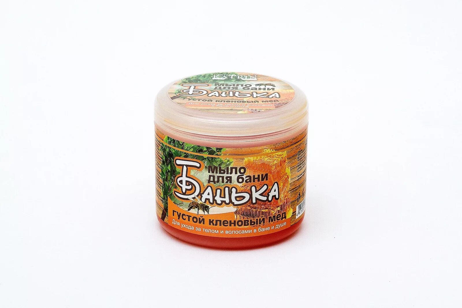Мыло густое "банька" густой кленовый мёд, банка 450 мл. (1*16). Густое мыло для бани. Мыло банька. Мыло для бани белорусская косметика.
