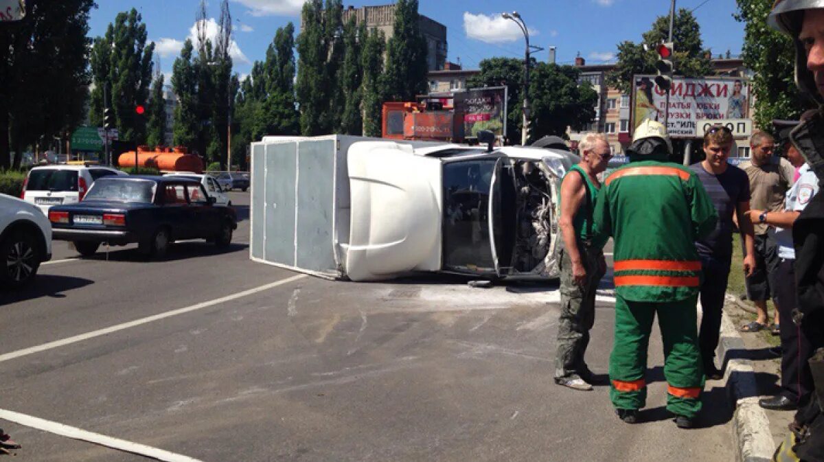 Аварии на Остужевском кольце.