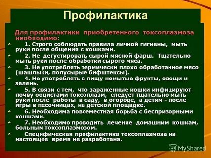 Токсоплазмоз симптомы у человека фото