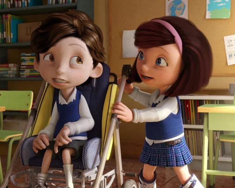 My new classmate. My new classmate