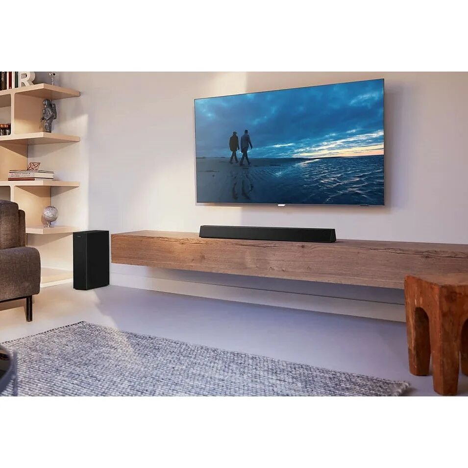 Soundbar hts9140/51. Philips htl3160b/12. Саундбар для телевизора в интерьере. Yamaha yas-108. Саундбар bose soundbar 900 белый.
