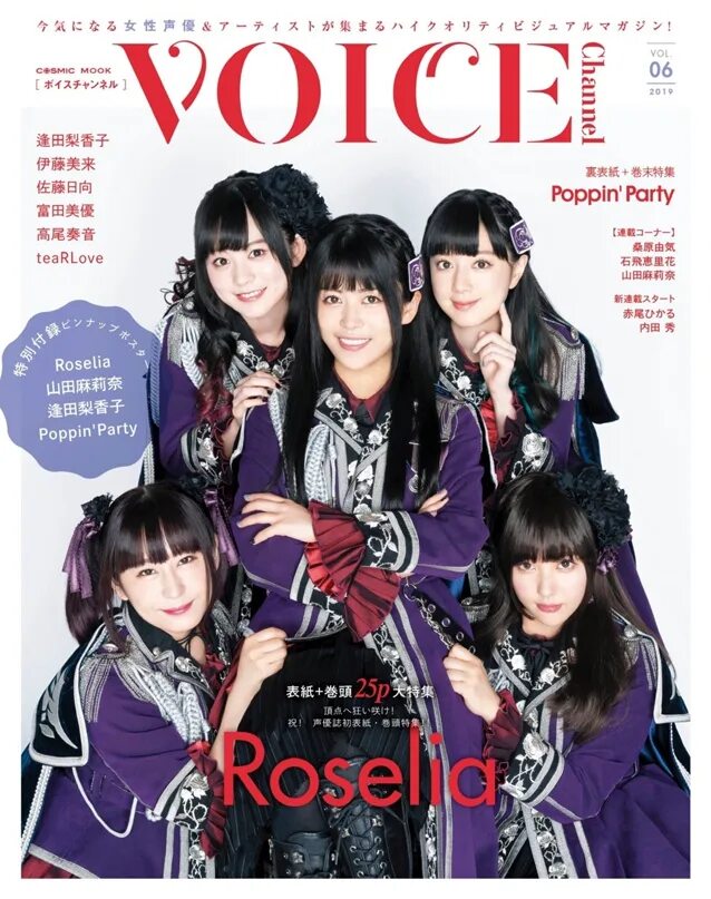 Voice журнал читать. Voice журнал. Roselia. Журнал Voice осень. In a Voice channel!.