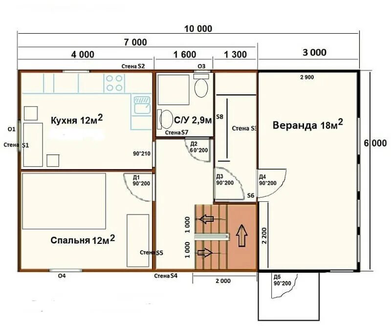 Проект дома каркасного 1 этаж. Планировка однэтажных каркаснощитовых домов. планировка каркасного дома. проект времянка схема. начертить план дома.