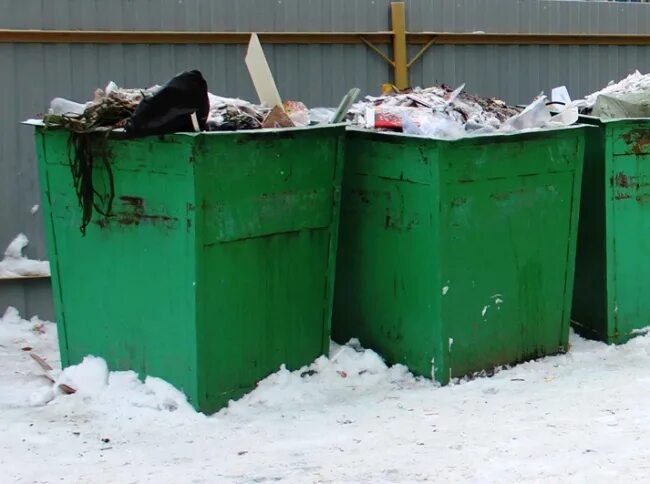 младенец в мусорке